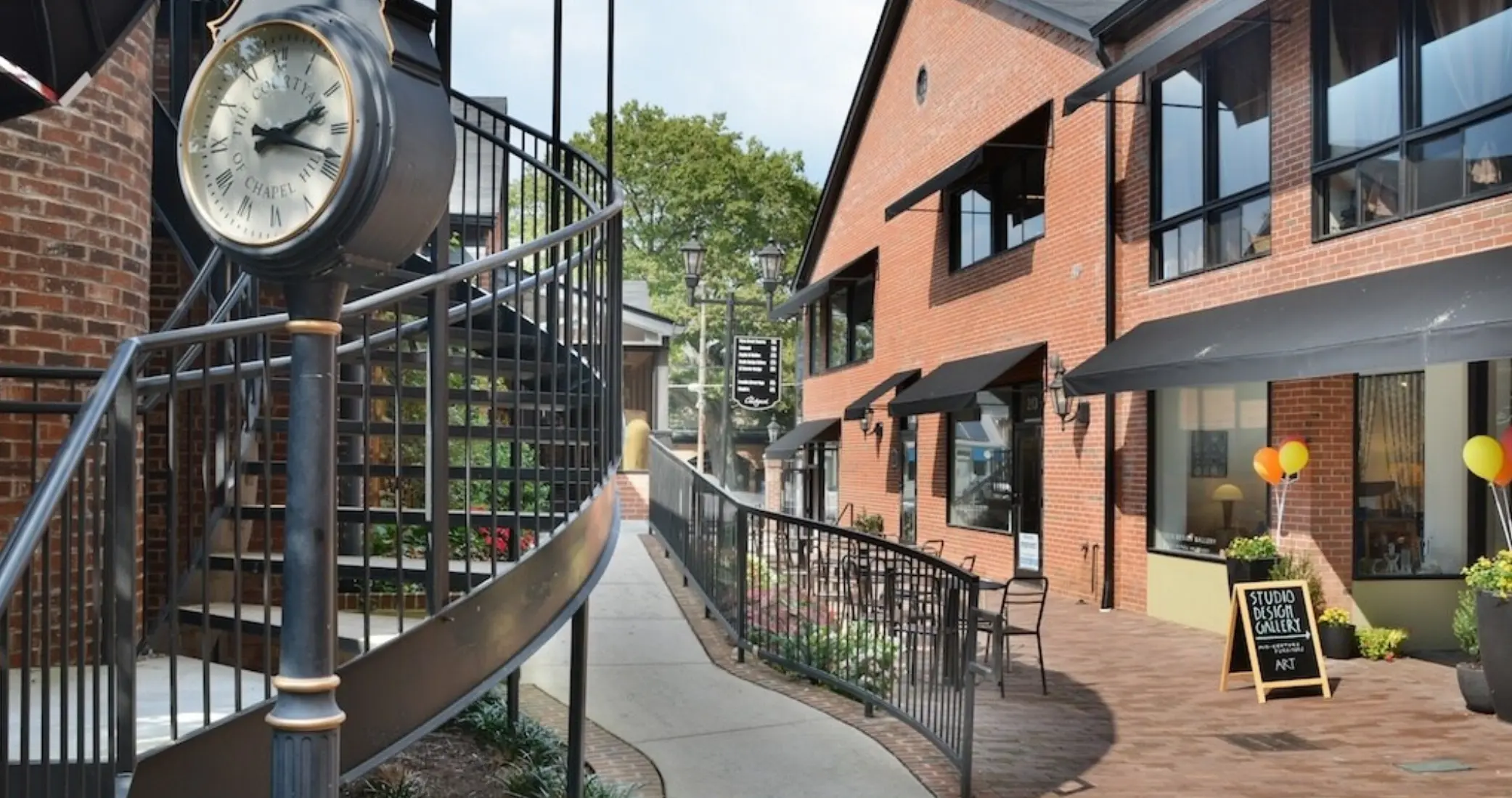The Courtyard on West Franklin Street in Chapel Hill